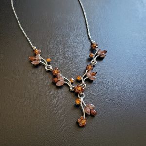 Vintage Floral Necklace